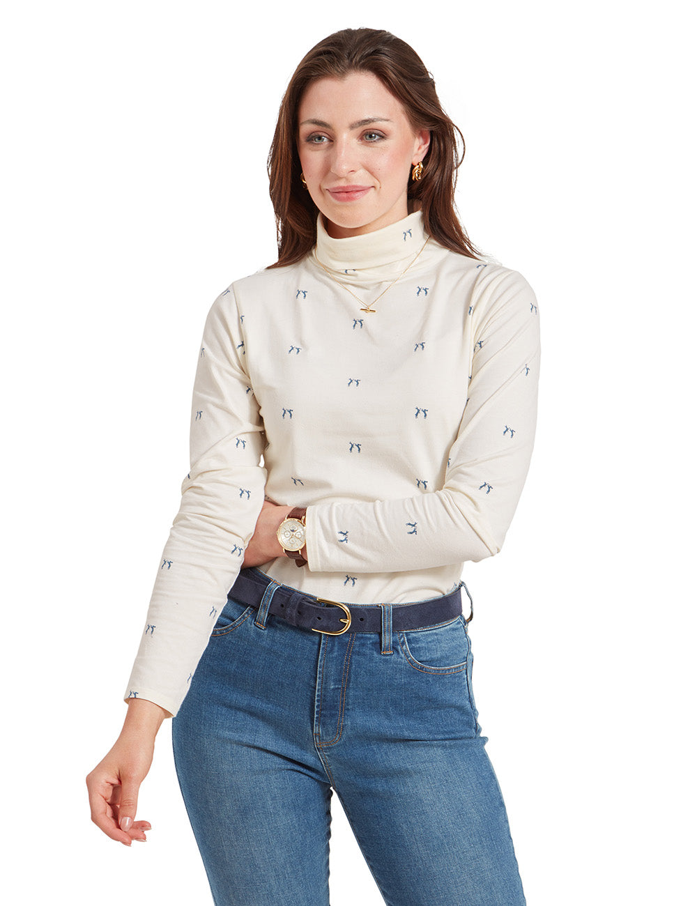 Schoffel Malham Top - Vintage Navy Hare
