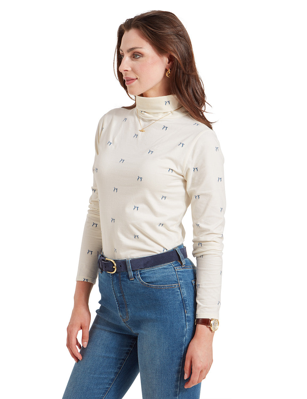 Schoffel Malham Top - Vintage Navy Hare