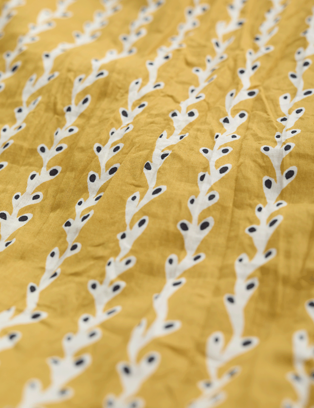 Close up of the fabric on the Mrs Treloar Shirt