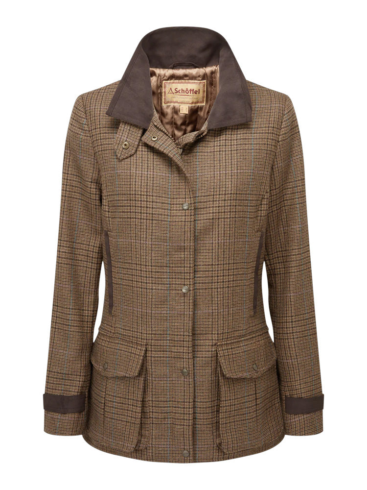 Schoffel Murra Tweed Coat Teviot Tweed