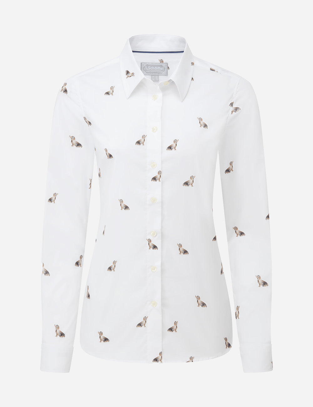 Schoffel Norfolk Shirt - Teckle Print