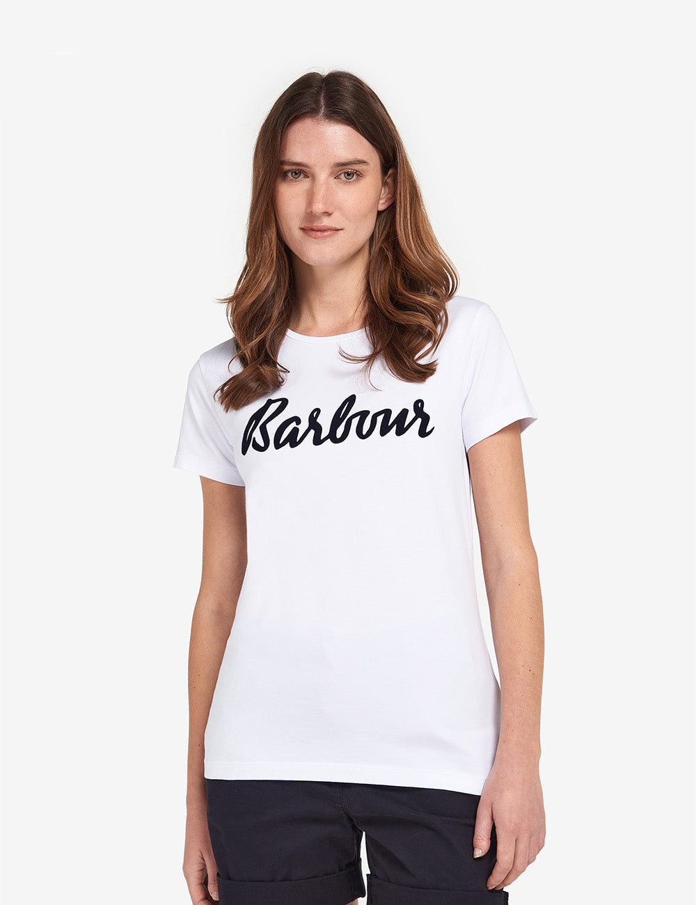 Barbour Otterburn T-Shirt - White/Navy