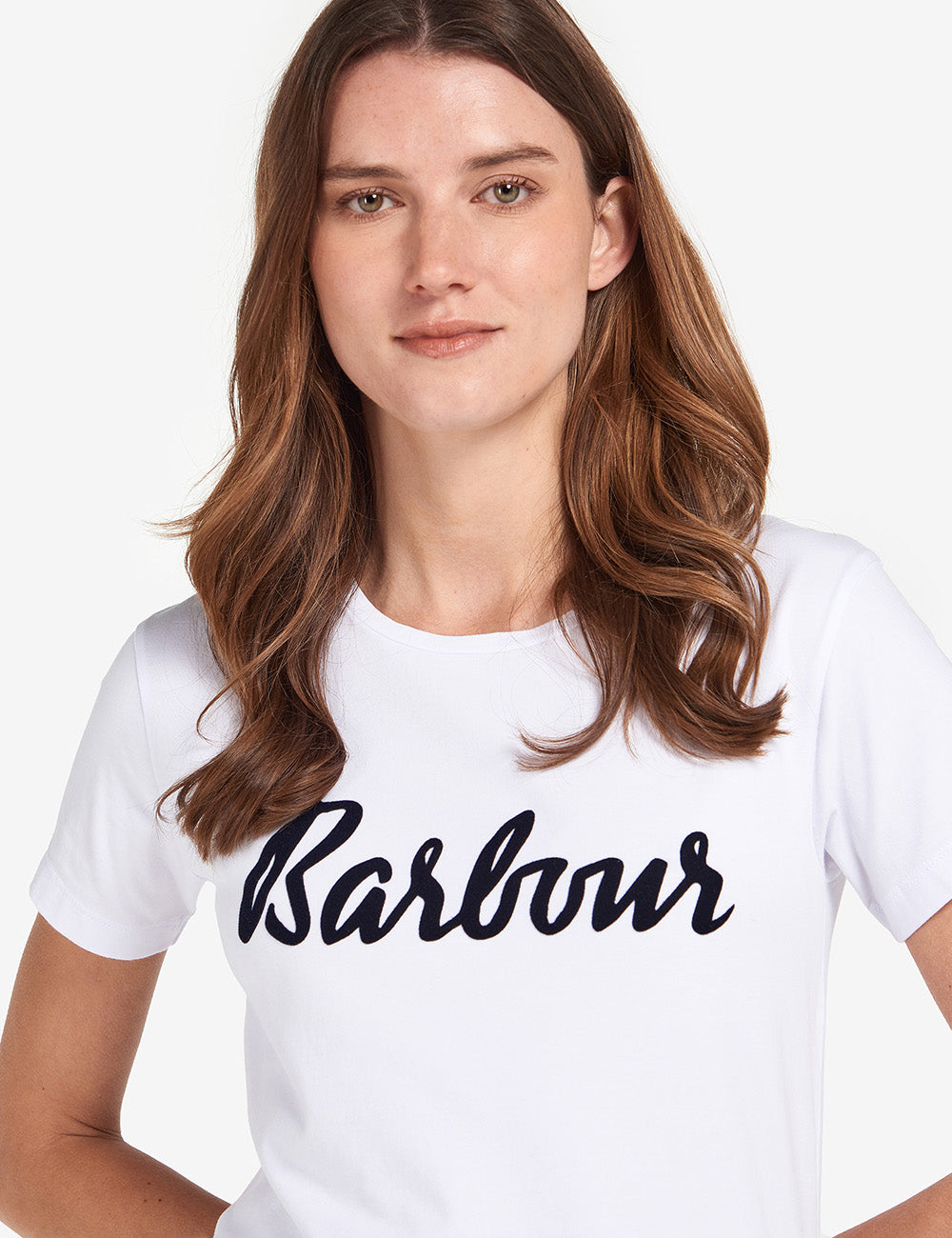 Barbour Otterburn T-Shirt - White/Navy