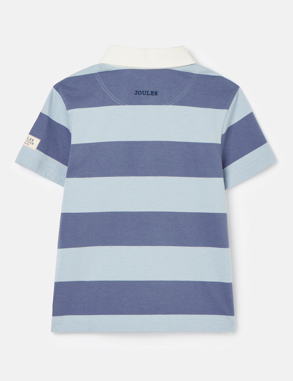 Joules Ozzy Stripe Polo Shirt - Blue Stripe