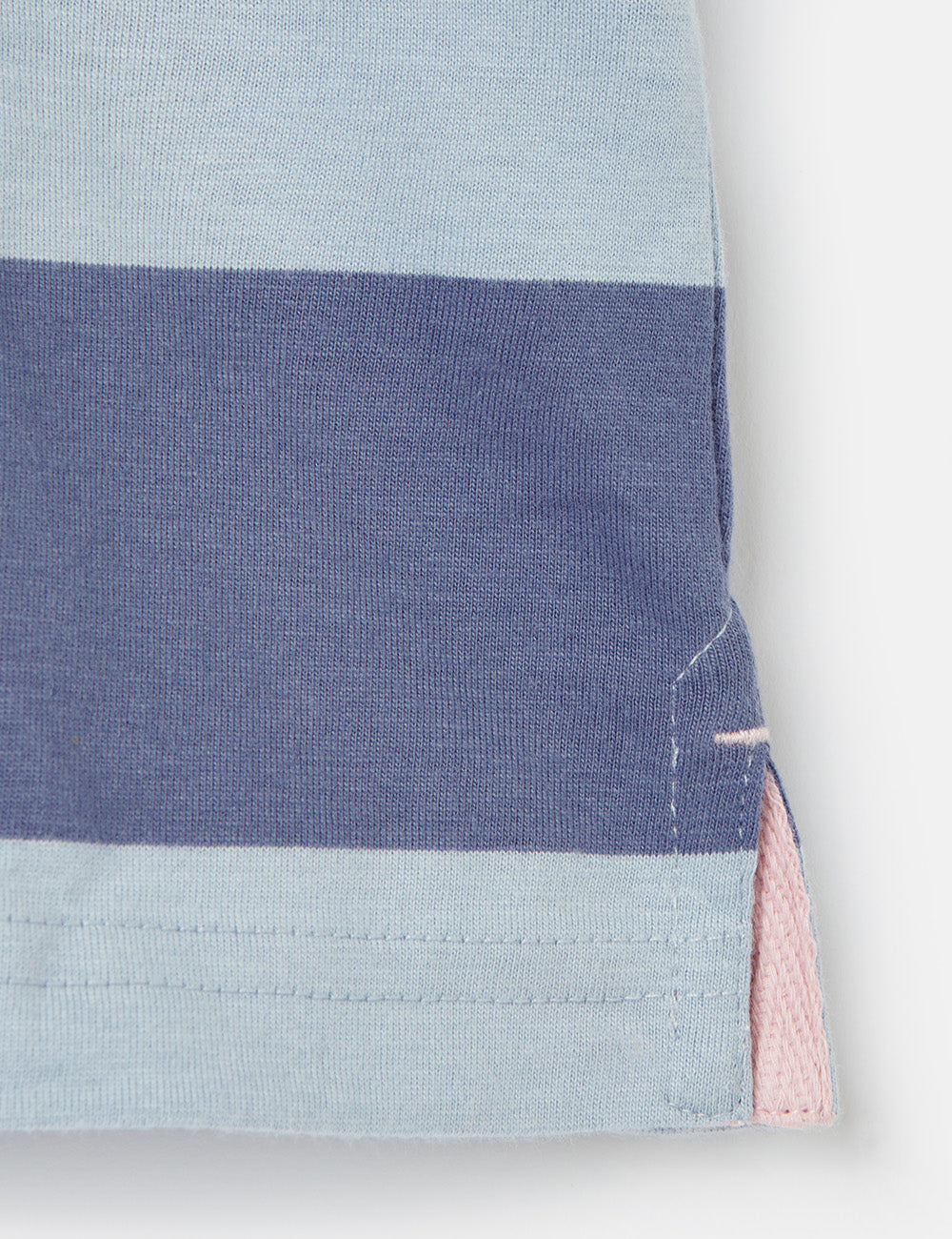 Joules Ozzy Stripe Polo Shirt - Blue Stripe