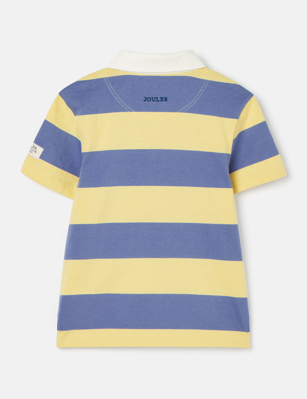 Joules Ozzy Stripe Polo Shirt - Yellow Stripe