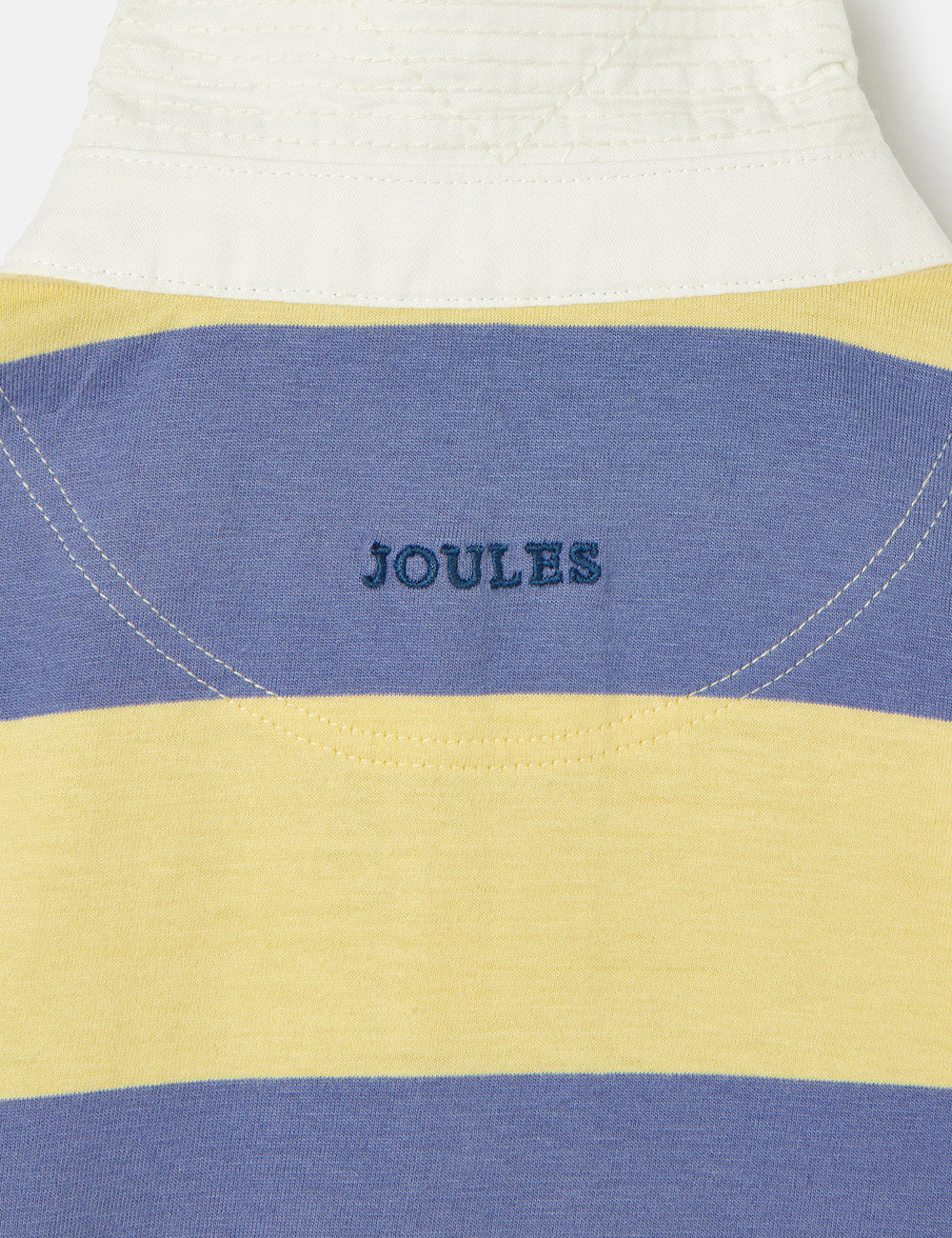Joules Ozzy Stripe Polo Shirt - Yellow Stripe