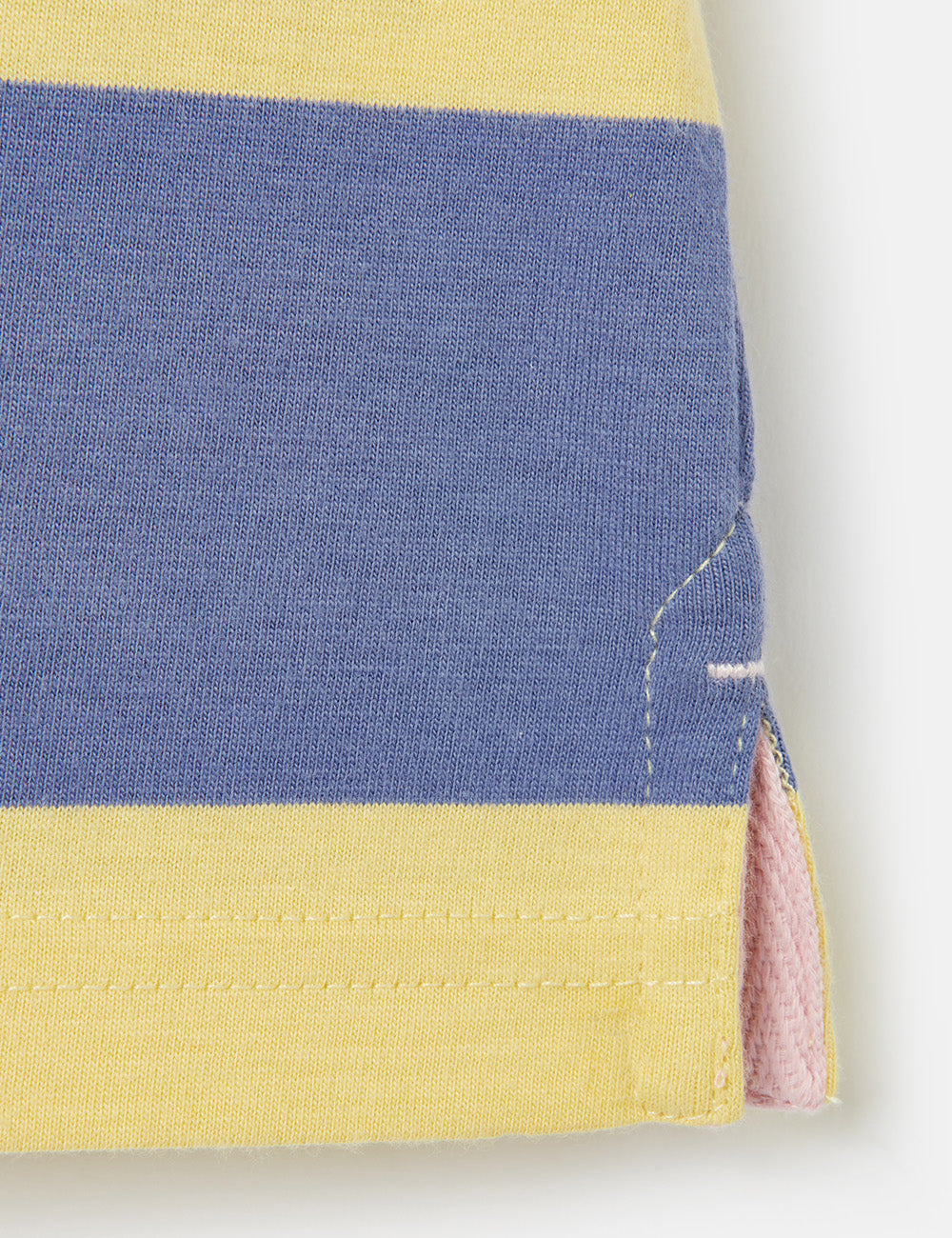 Joules Ozzy Stripe Polo Shirt - Yellow Stripe