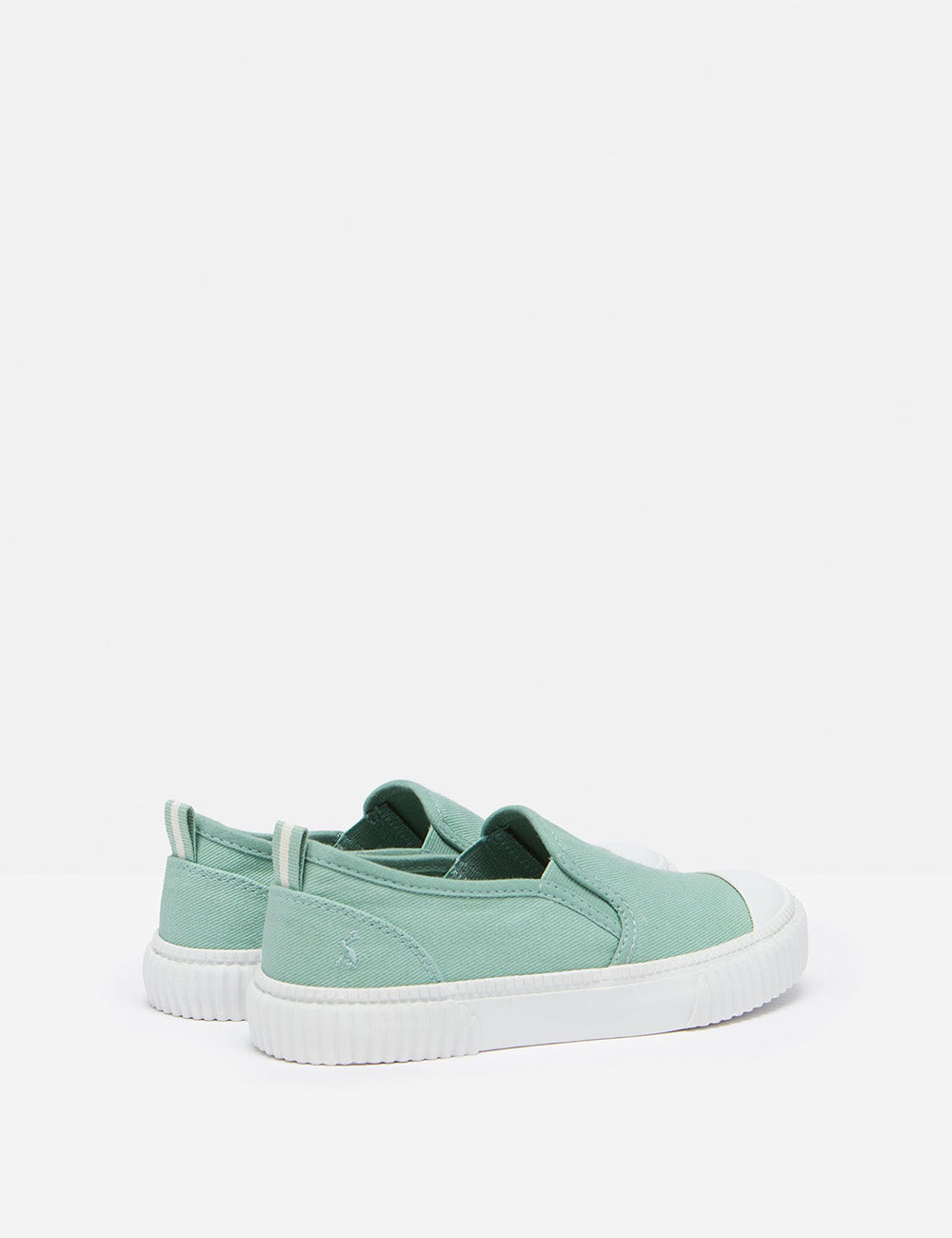 Joules Peasy Canvas Trainer - Soft Green