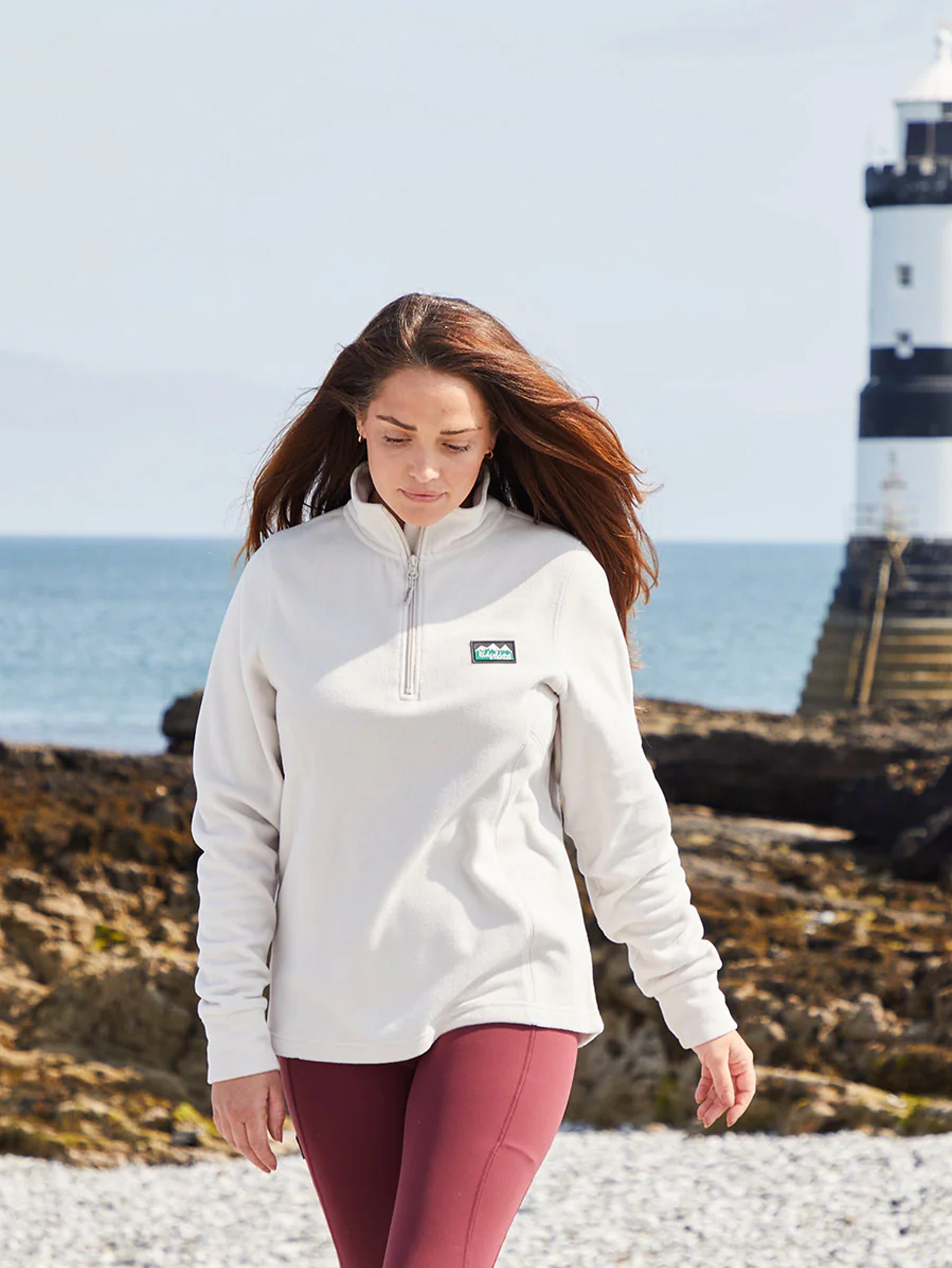 Ridgeline Womens Narvik Fleece - Stone