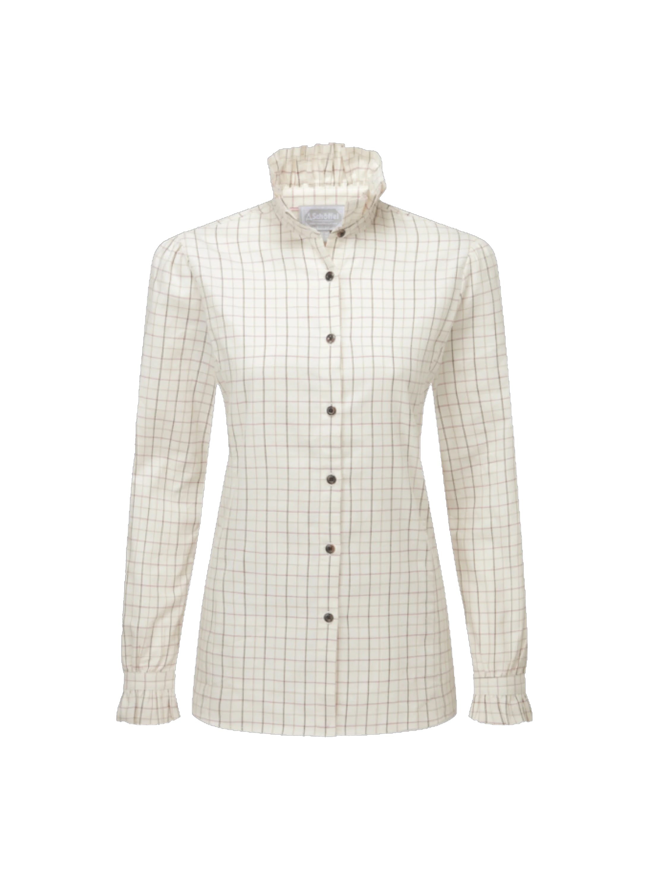 Schoffel Sheringham Shirt Cobblestone Tattersall