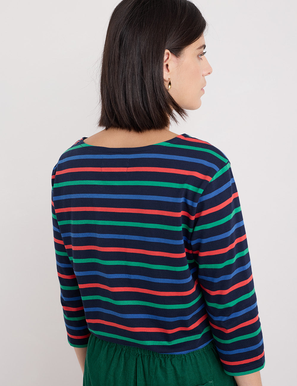 Seasalt Sailor Top - Tri Breton Maritime Glade
