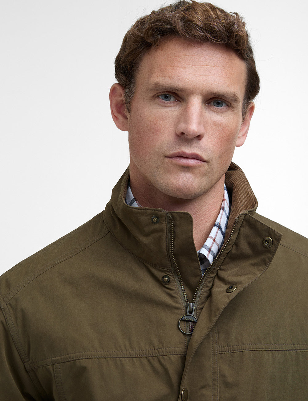 Barbour Sander Casual Jacket - Dark Sand