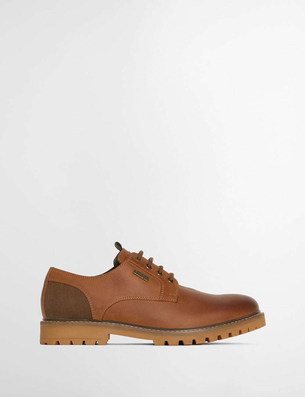 Barbour Sandstone Derby Shoe - Cognac