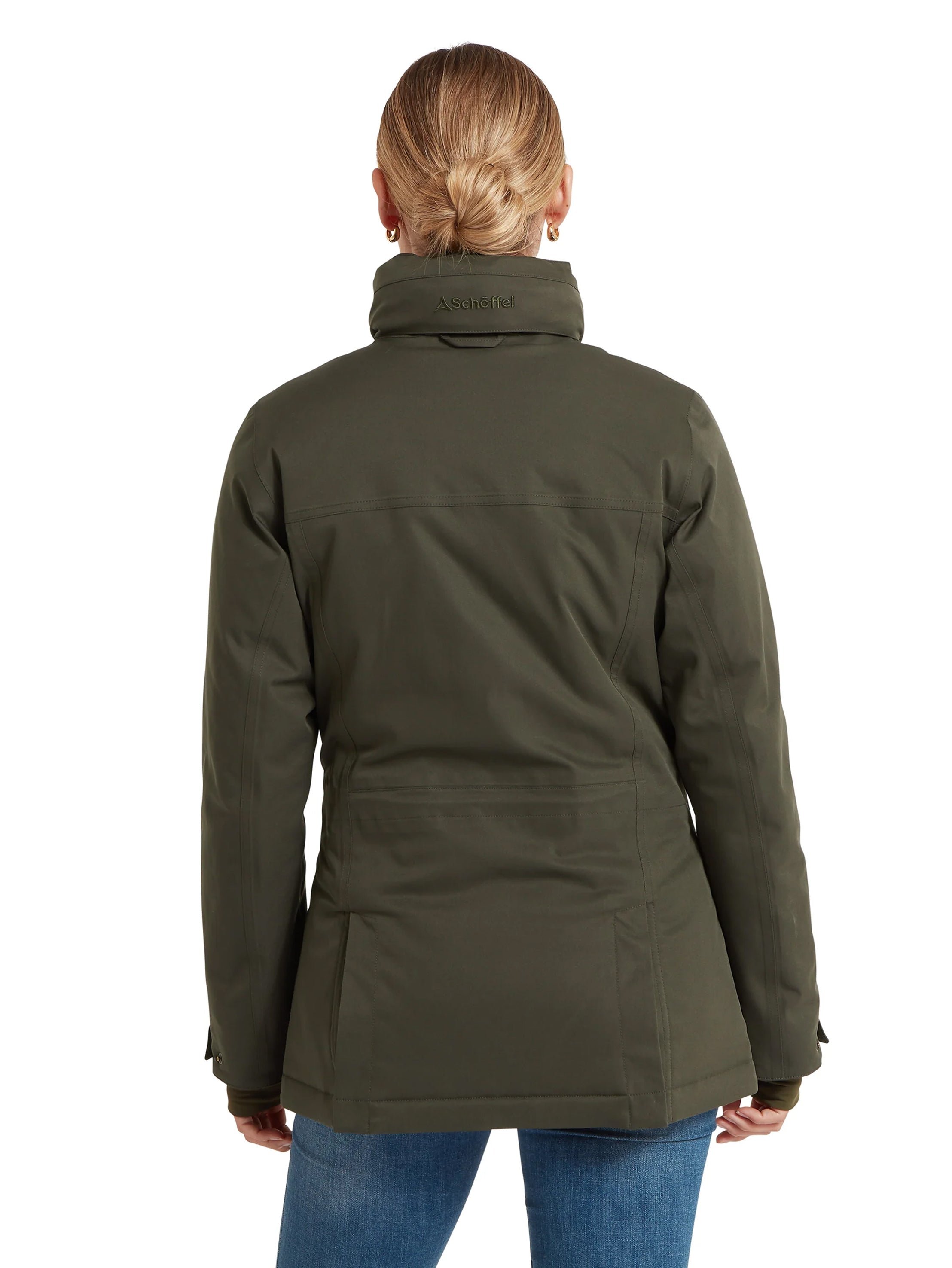 Schoffel Langton Country Coat Dark Woodland