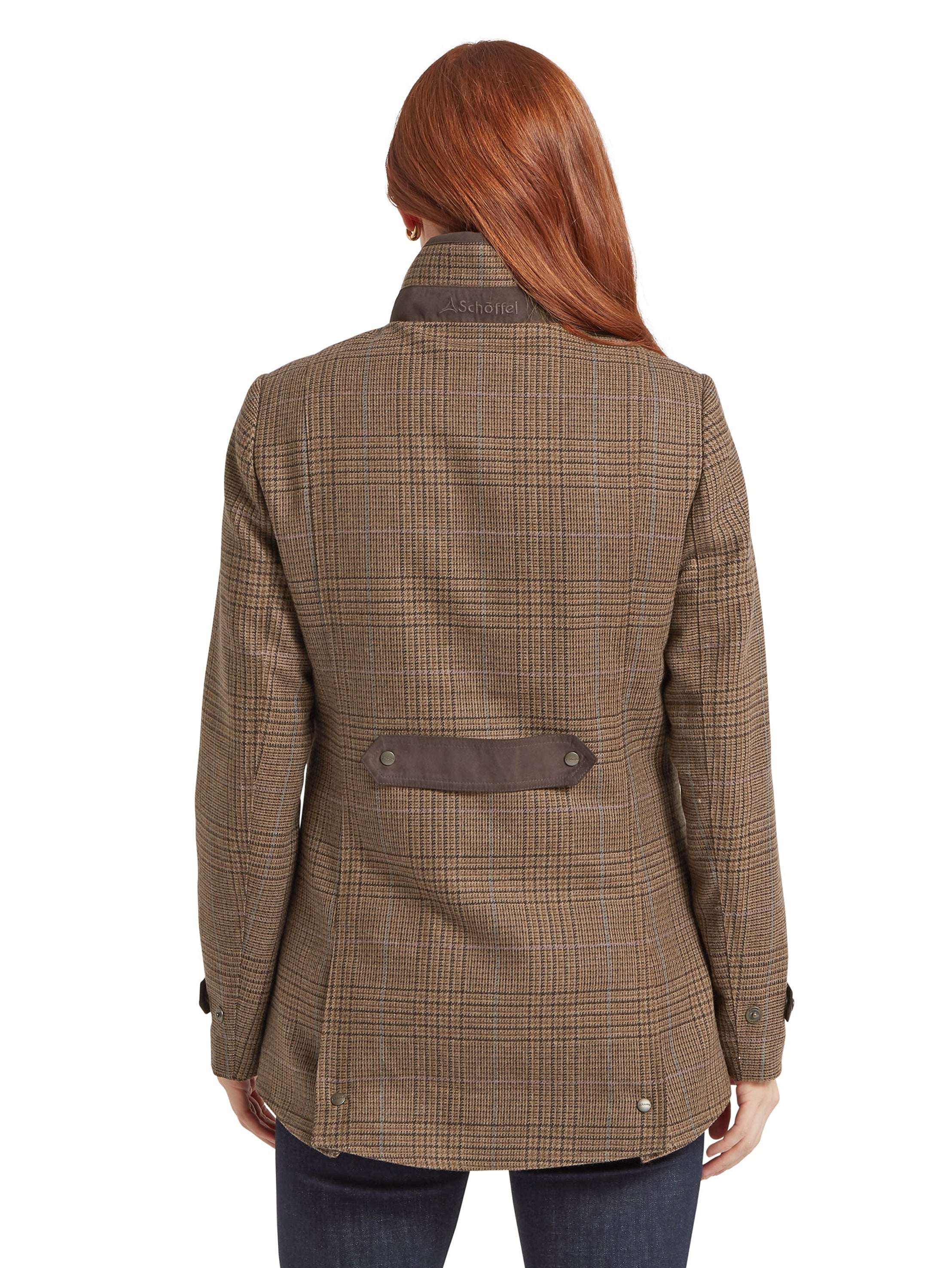Schoffel Murra Tweed Coat Teviot Tweed