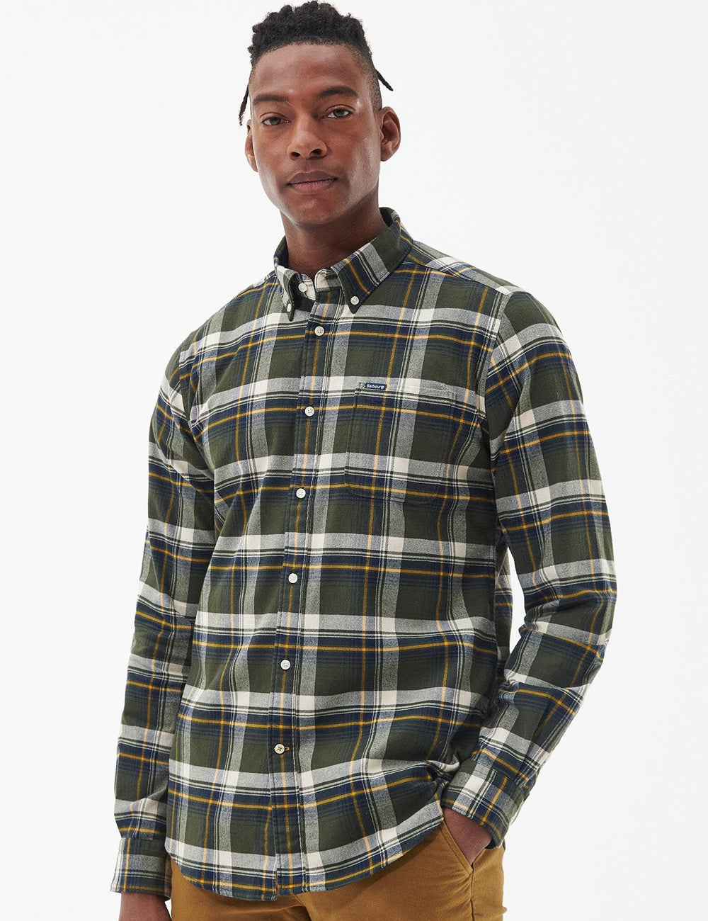 Barbour brushed store cotton shirt