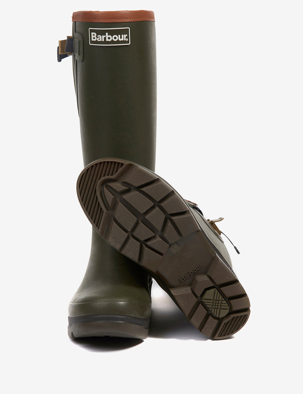 Barbour Men's Tempest Wellington Boot - Olive