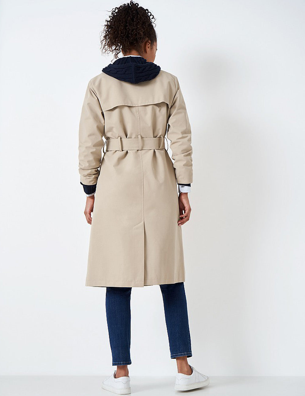 Crew Clothing Trench Coat - Camel