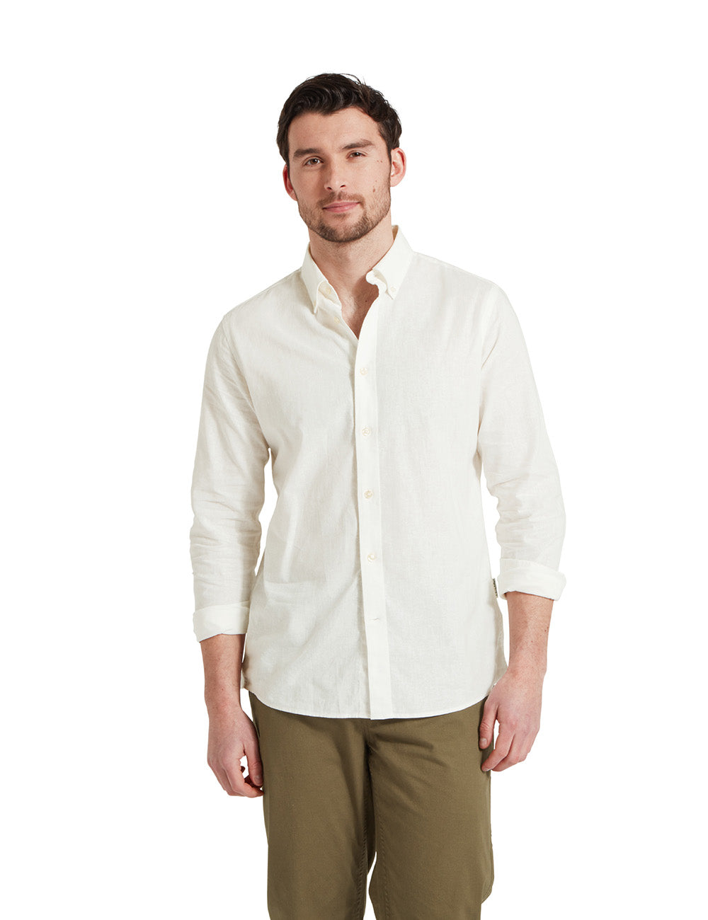 Schoffel Walsingham Linen Shirt - White
