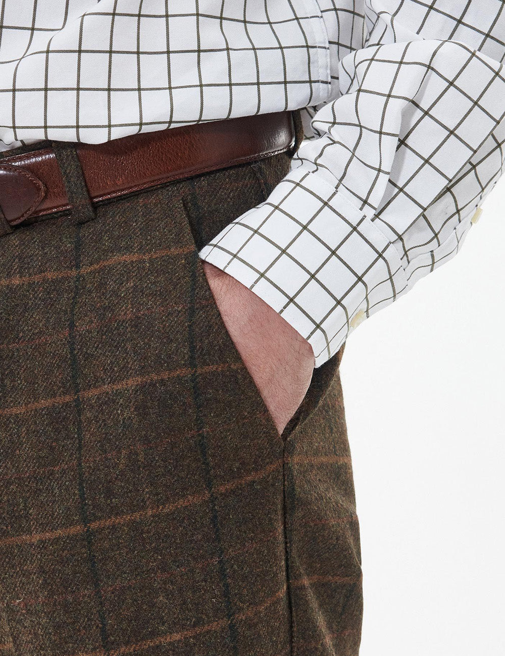 Barbour Wellesley Wool Breeks - Burnhill Brown
