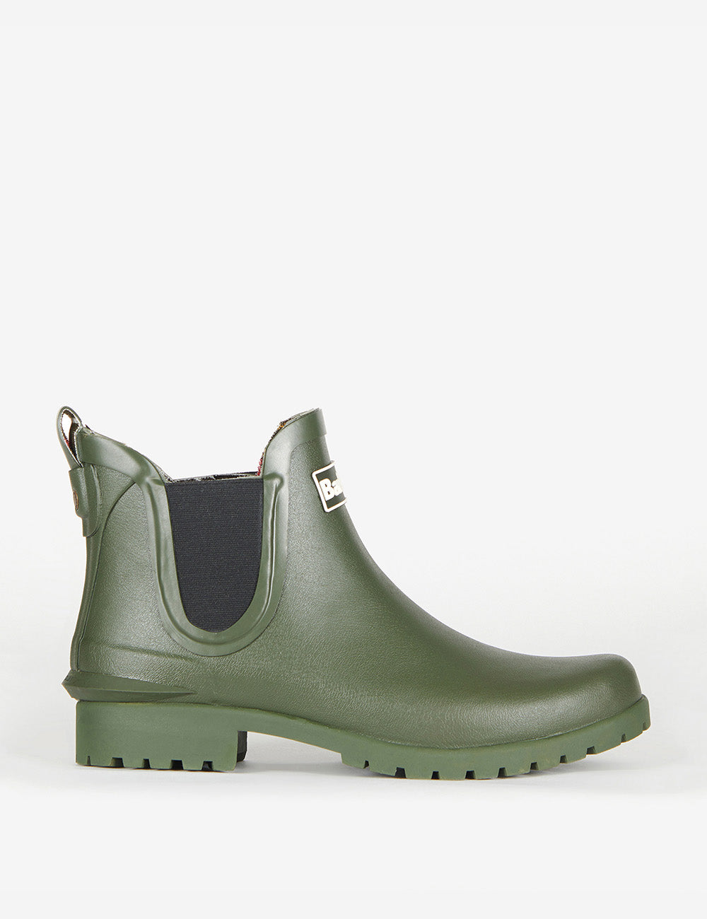 Barbour Wilton Wellington Boot - Olive
