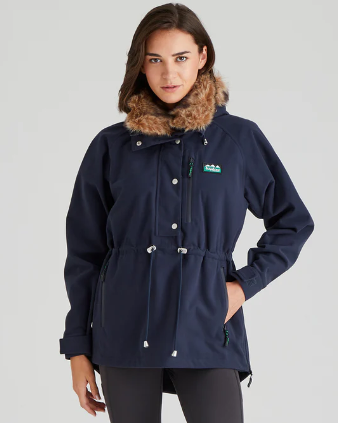 Ridgeline Womens Nordic Smock Navy