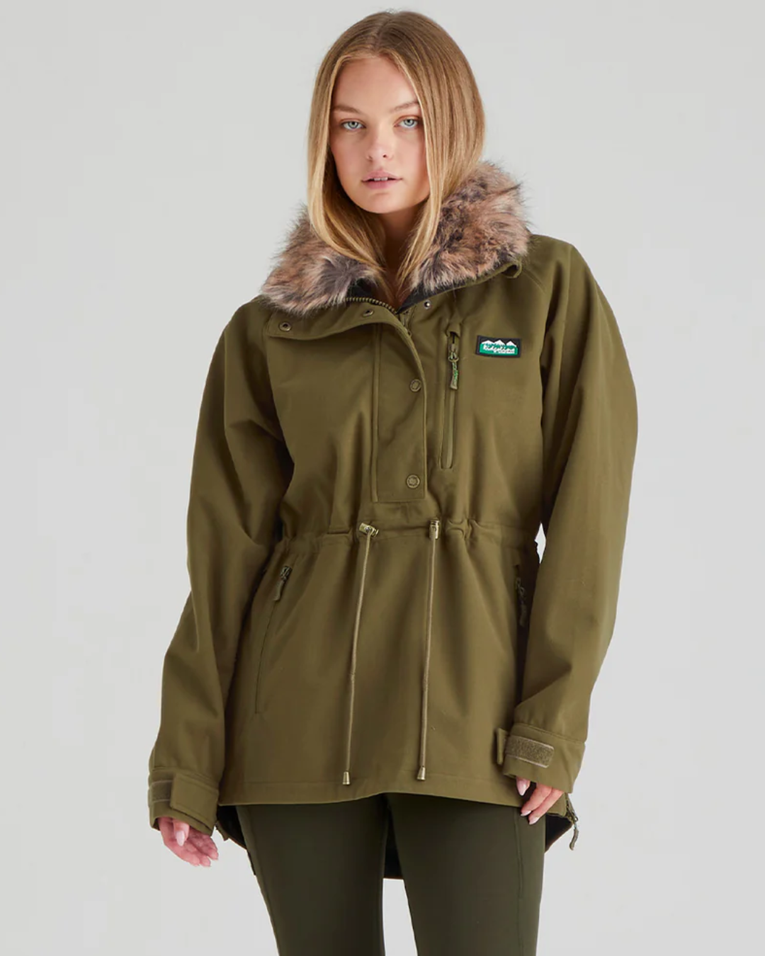 Ridgeline Womens Nordic Smock Teak