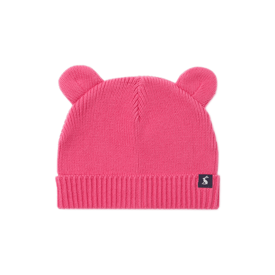 Joules Cub Organic Cotton Hat - Bright Pink