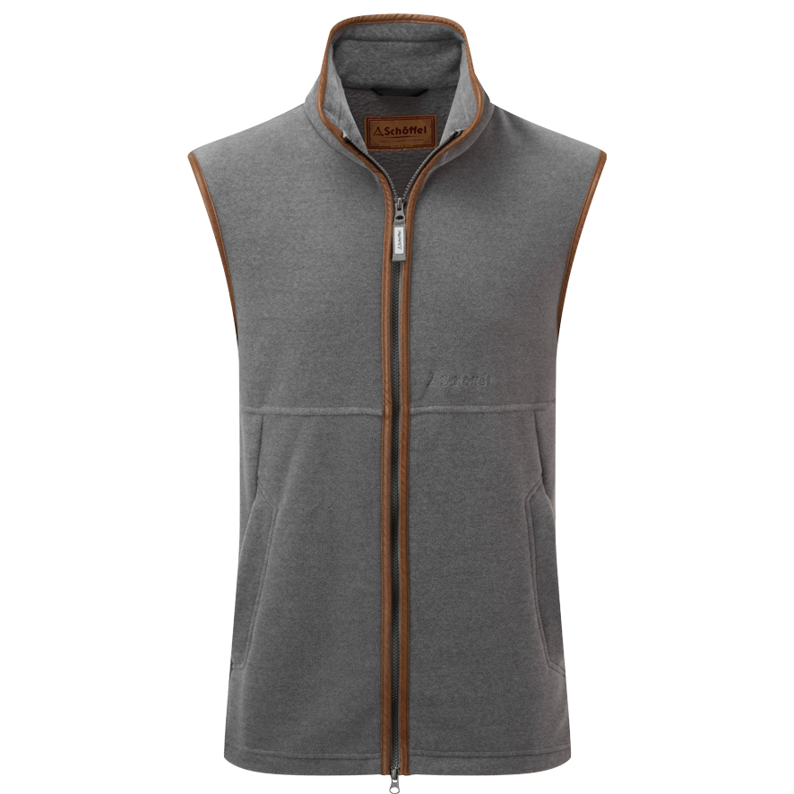 Schoffel Oakham Fleece Gilet Pewter
