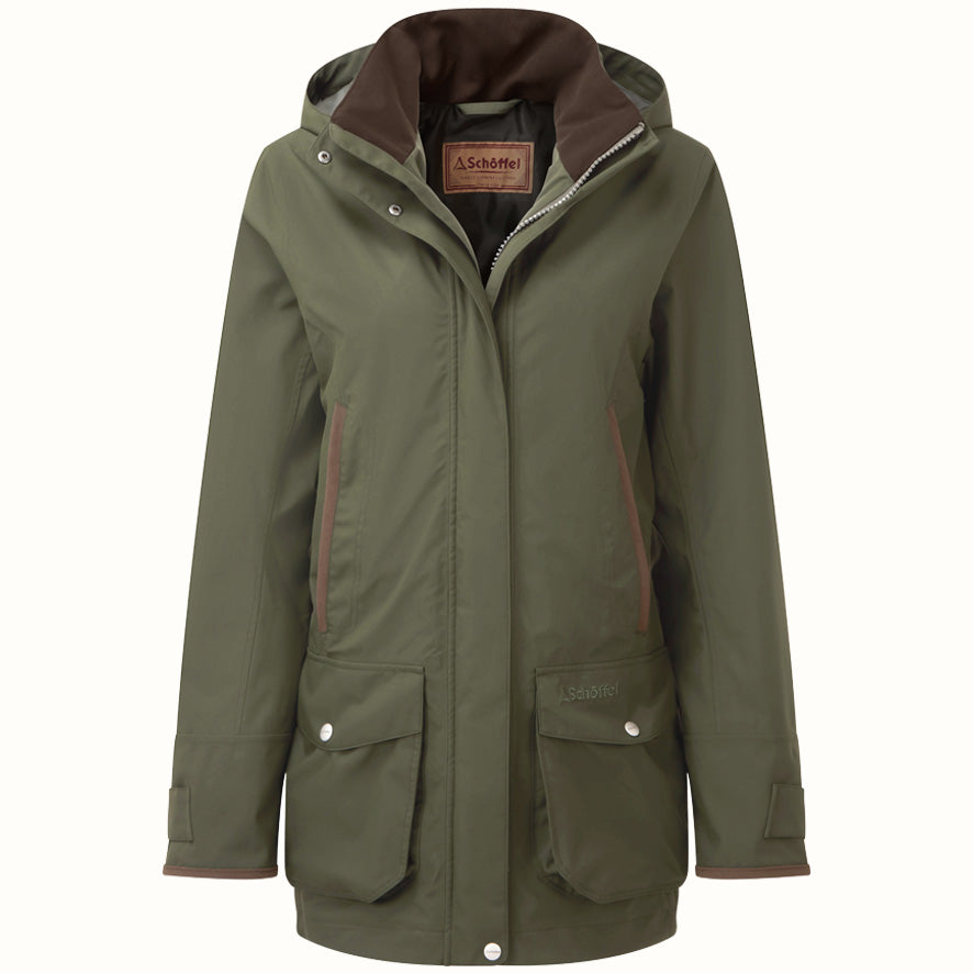 Schoffel Teal Ultralight Coat - Forest