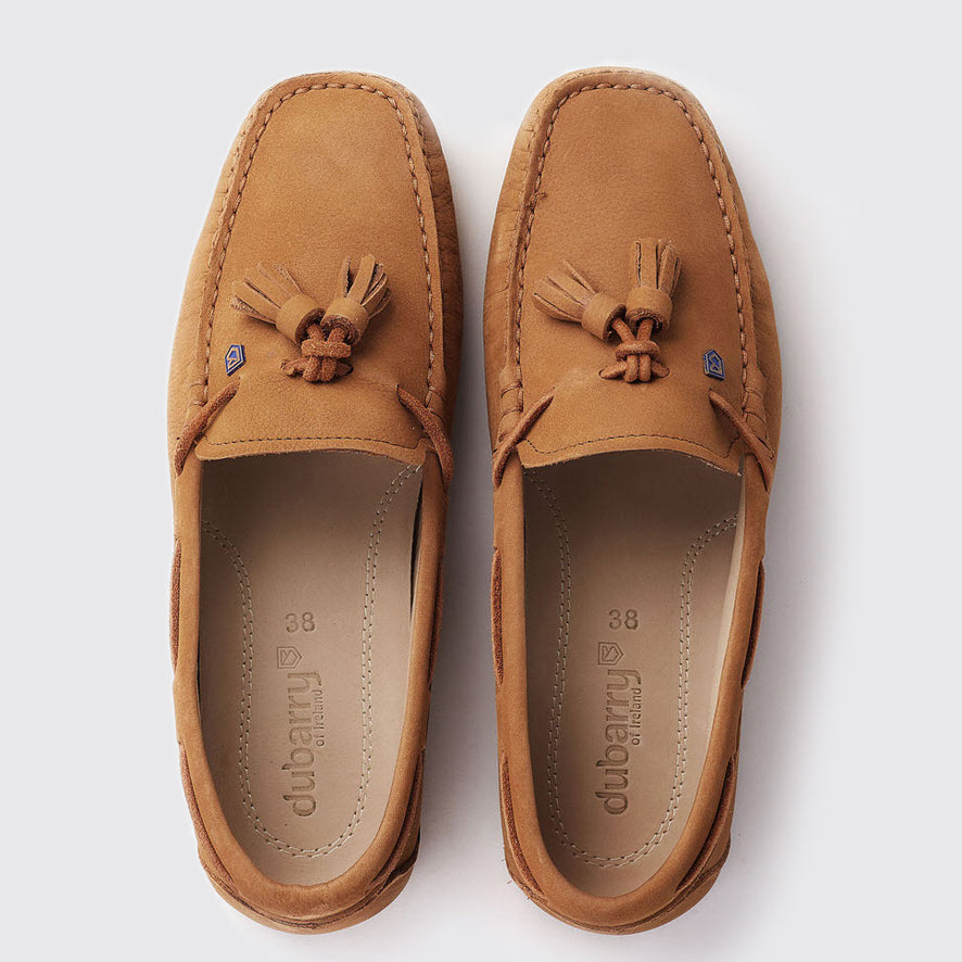 Dubarry Jamaica Loafer Deck Shoe - Tan