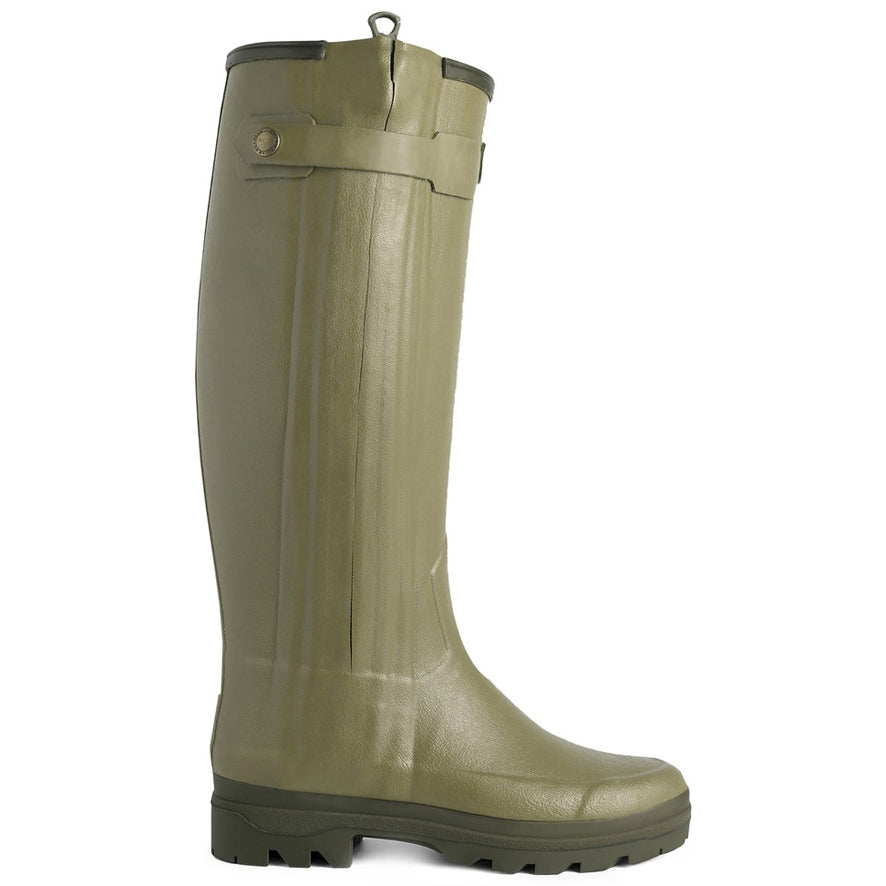 Le Chameau Ladies Chasseur Neoprene Wellington Boots - B200 Vert