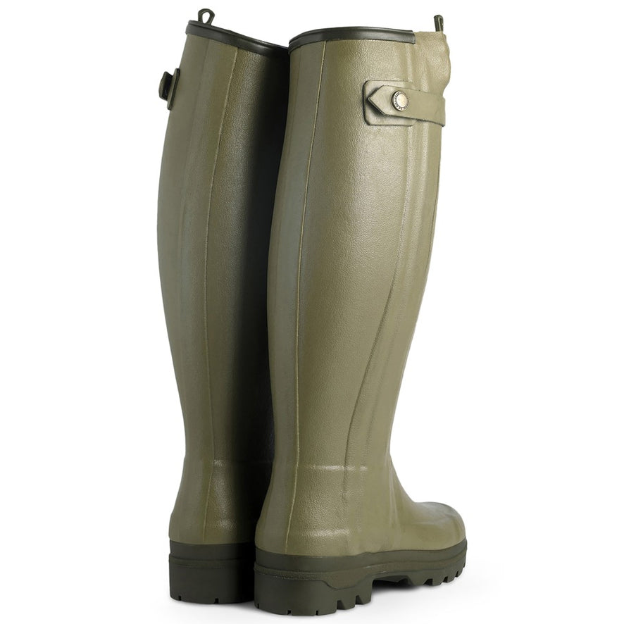 Le Chameau Ladies Chasseur Neoprene Wellington Boots - B200 Vert