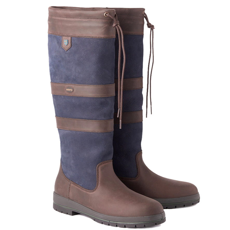 Dubarry Galway Country Boot - Navy/Brown