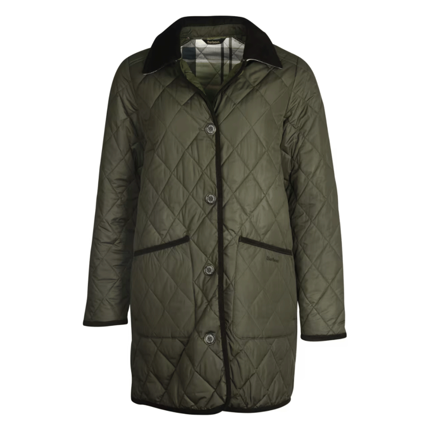 Barbour Haisley Quilted Jacket - Olive