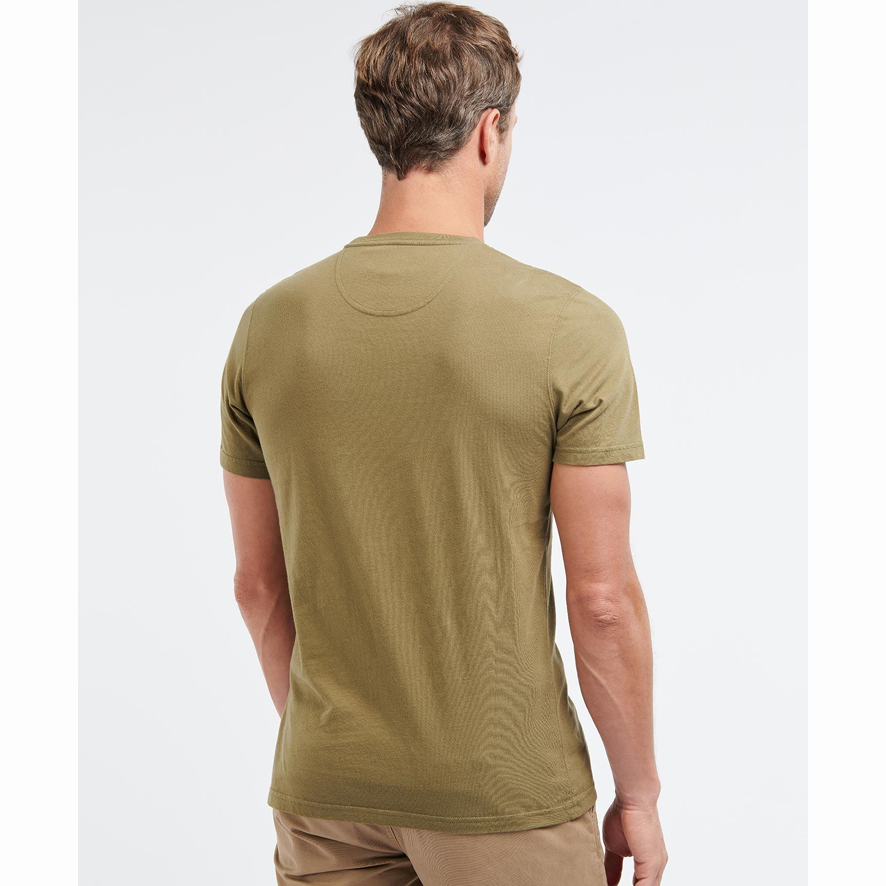 Barbour Sports T-Shirt - Mid Olive