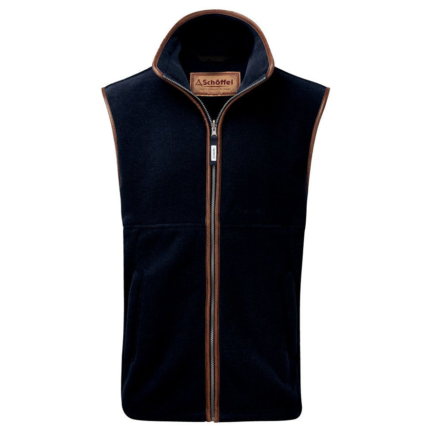 Schoffel Oakham Fleece Gilet - Navy