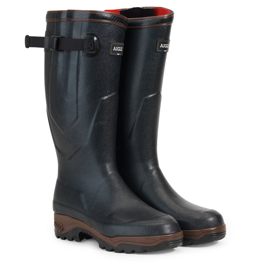 Aigle Parcours 2 Iso Rubber Wellington Boots - Bronze