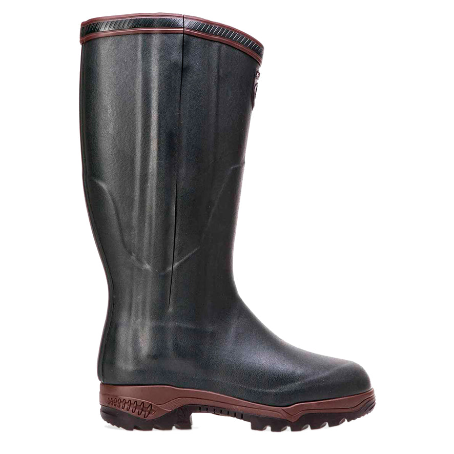 Aigle Parcours 2 Iso Open Rubber Wellington Boot - Bronze
