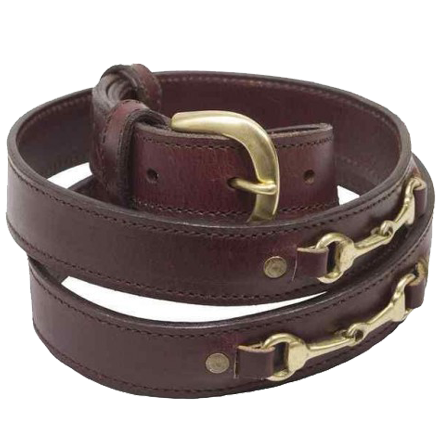 Toggi Penelope Leather Belt-Chestnut