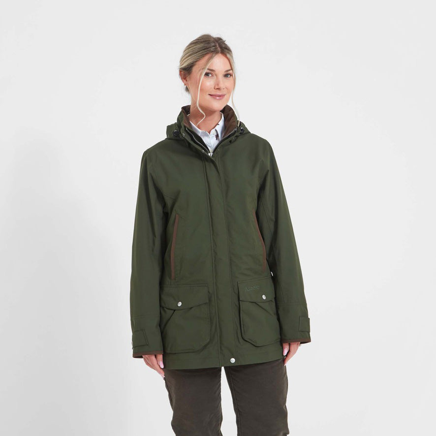 Schoffel Teal Ultralight Coat - Forest