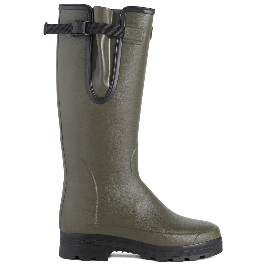 Le Chameau Vierzonord Neoprene Mens Wellington Boot - Vert Chameau