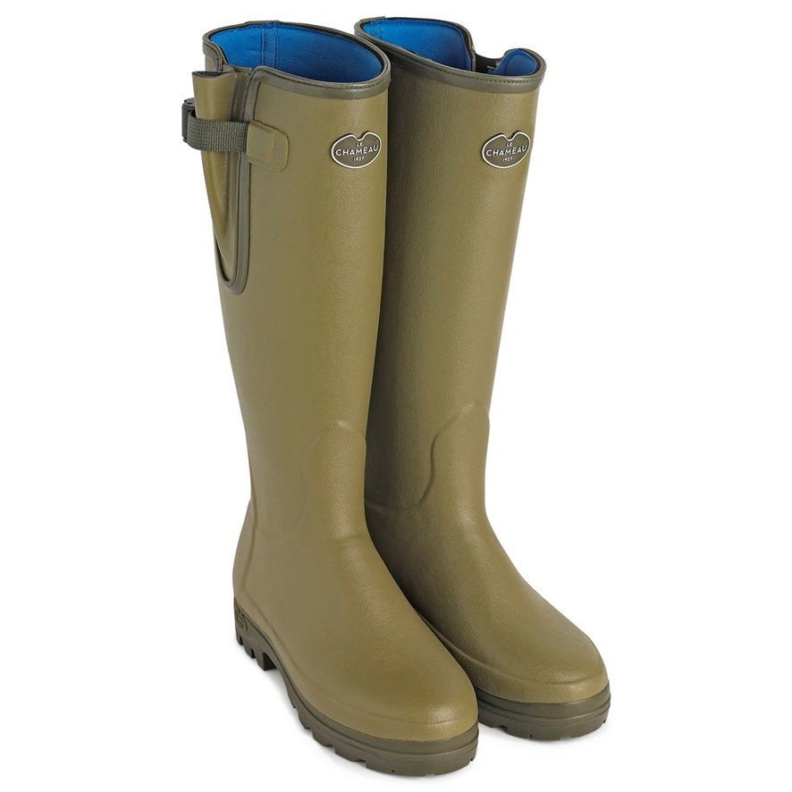 Le Chameau Ladies Vierzonord Wellington Boot - Vert