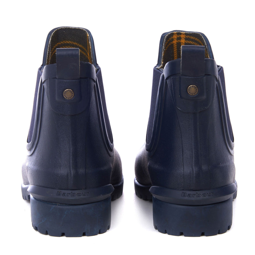 Barbour Wilton Wellington Boot - Navy