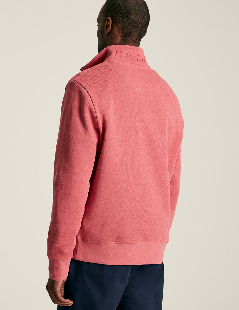 Joules Alistair 1/4 Zip Sweatshirt - Rose