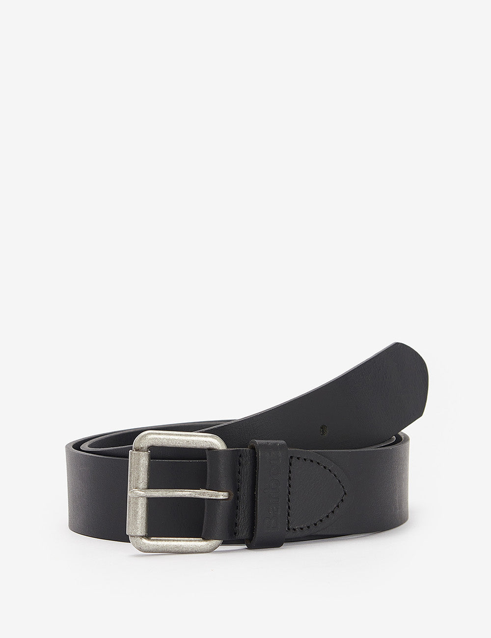 Barbour Allanton Leather Belt - Black