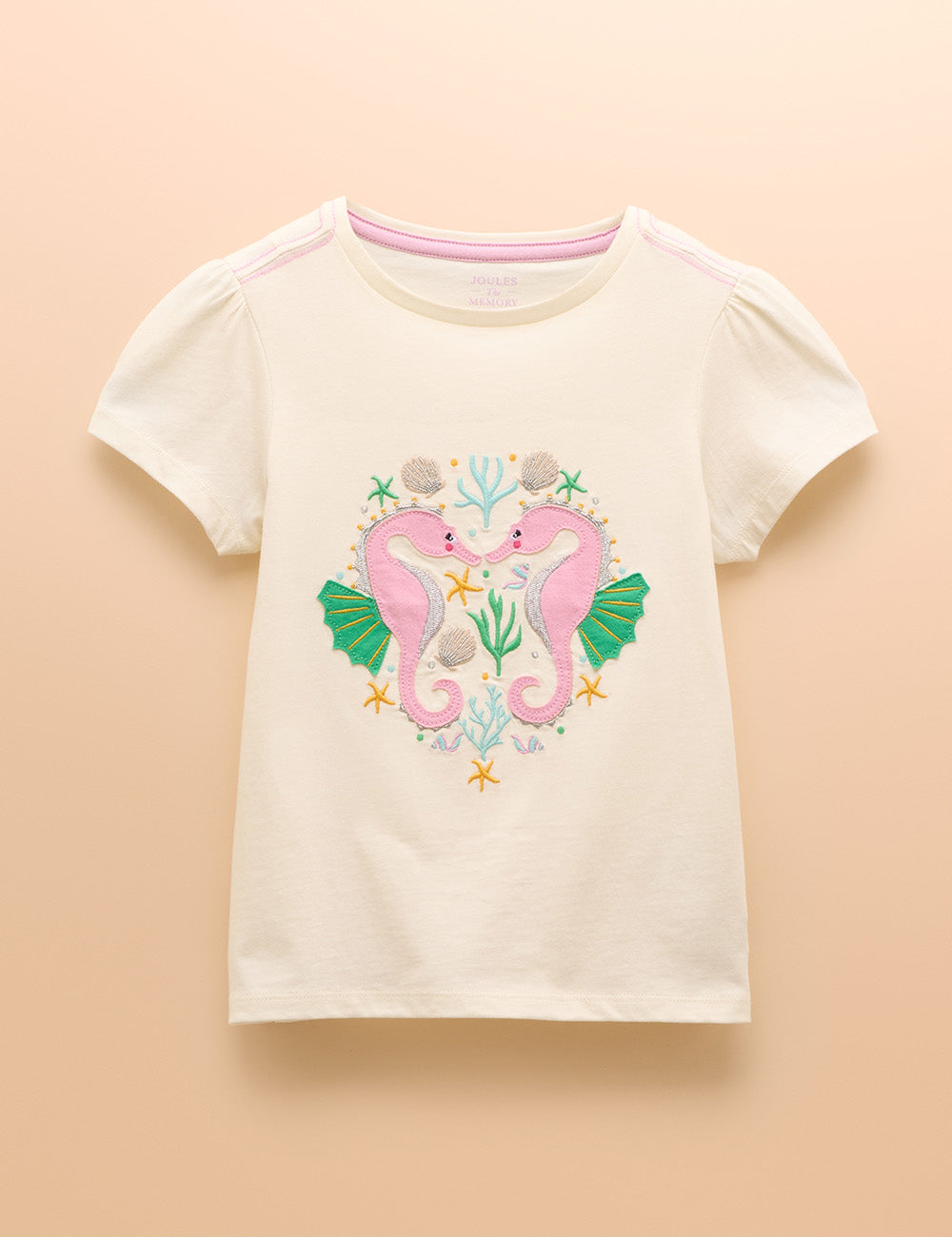 Joules Astra T-Shirt - Cream