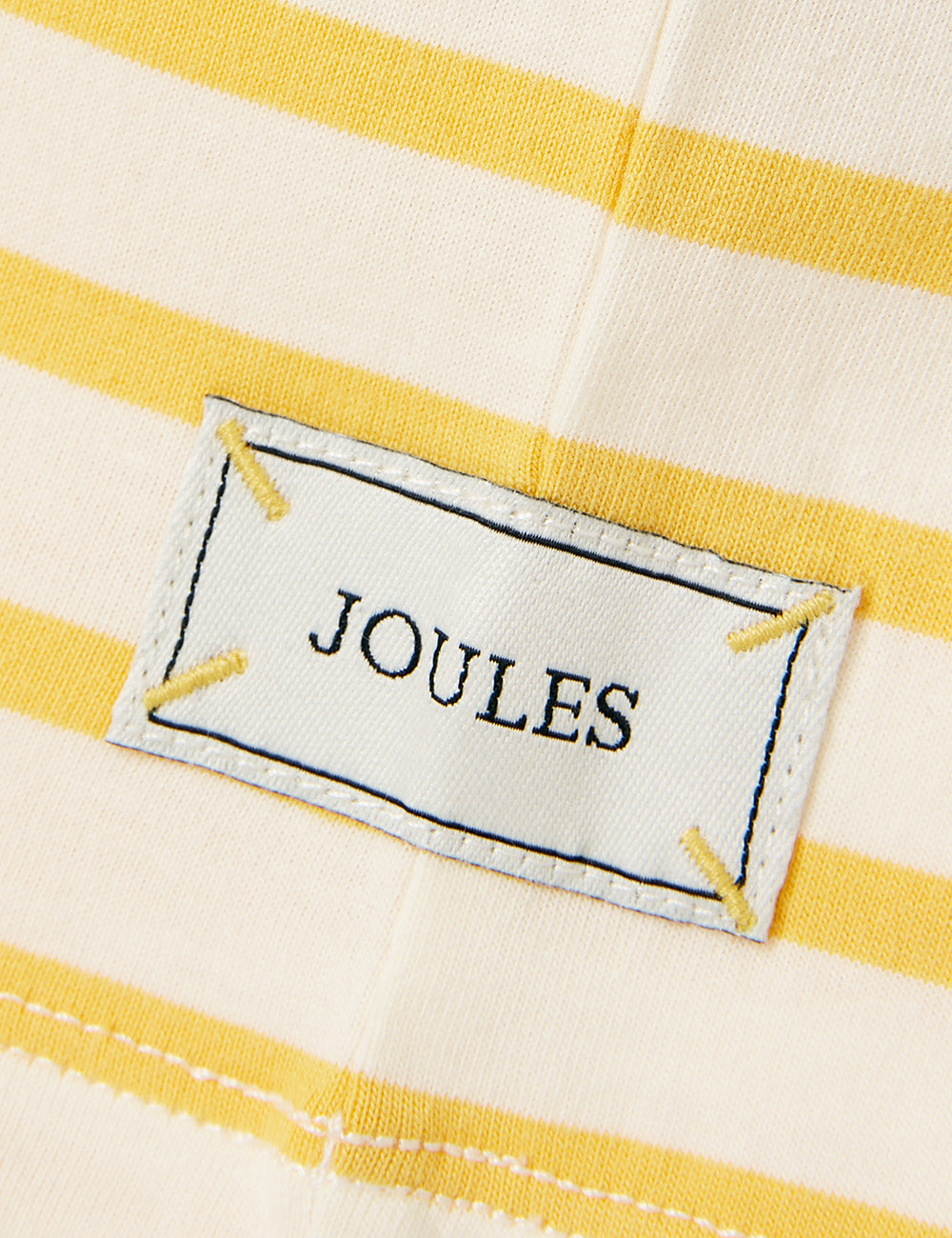 Joules Astra T-Shirt - Cream/Gold Stripe