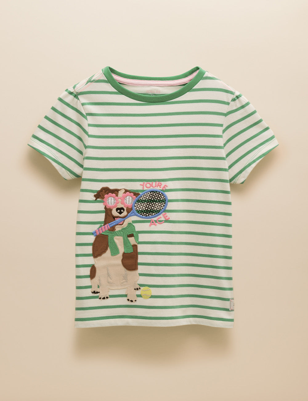 Joules Astra T-Shirt - Green Stripe
